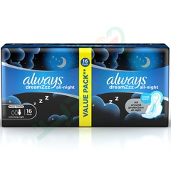 [97539] ALWAYS DREAM MAXI THICK EXTRA LONG-NIGHT 16Piece--