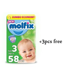 [51750] MOLFIX MIDI JUMBO (3) 58 +3 DIAPERPER