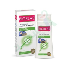 [61052] BIOBLAS SHAMPOO+CONDITIONER DRY HAIR KERATIN REPAIR 200 ML