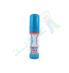 [74125] FRESH TALK SPERMINT MOUTH SPRAY COHOL FREE (light blue)