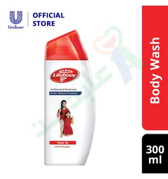 [59493] LIFEBUOY BODY WASH TOTAL 10 RED 300 ML