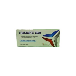 [74602] ERASTAPEX TRIO 20 MG/5 MG/12.5 MG 30 TABLET