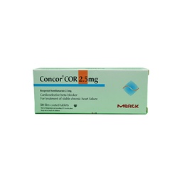[16397] CONCOR  2.5 MG 30 TABLET