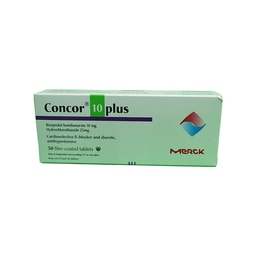 [3060] CONCOR 10 MG PLUS 30 TABLET