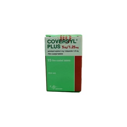 [49695] COVERSYL PLUS 5 / 1.25 MG 15 TABLET