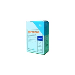 [39951] CEFAXONE 250 MG I.M VIAL