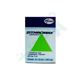 [33408] ZITHROMAX 900 MG SUSPENSION 22.5 ML