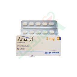 [52637] AMARYL 3 MG 30 TABLET