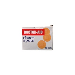 [38415] DOCTOR AID SHEER SPOTS 10 PIECES بلاستر مدور