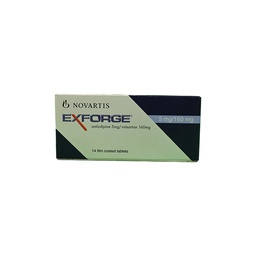 [48657] EXFORGE  5 MG / 160 MG  14 TABLET
