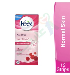 [56615] VEET WAX STRIPS NORMAL SKIN 12 STRIPS--