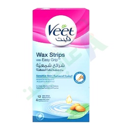 [56616] VEET WAX STRIPS SENSITIVE SKIN 12 STRIPS--