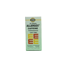 [1027] ALLERGEX  CAFFEINE  20 TABLET
