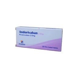 [92706] ANDORIVABAN 2.5 MG 20 TABLET