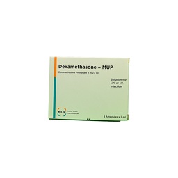 [55606] DEXAMETHASONE 8 MG 5 AMPULES