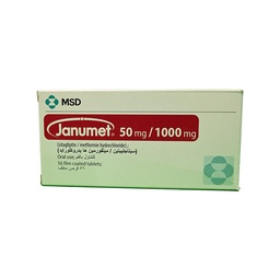 [49015] JANUMET 50/1000 MG 56 TABLET