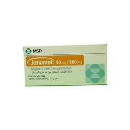 [51081] JANUMET 50/500 MG 56 TABLET