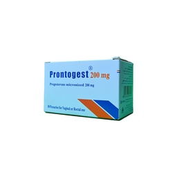 [47558] PRONTOGEST 200 MG 30 SUPPOSITORIES