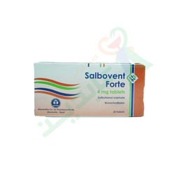 [26873] SALBOVENT FORTE 4 MG 20 TABLET