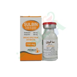 [19047] SULBIN 750 MG IM / IV VIAL