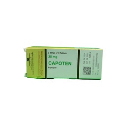 [6854] CAPOTEN 25 MG 20 TABLET