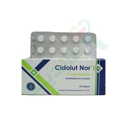 [19166] CIDOLUT NOR 5 MG 20 TABLET