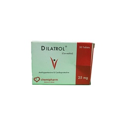 [51281] DILATROL 25 MG 30 TABLET