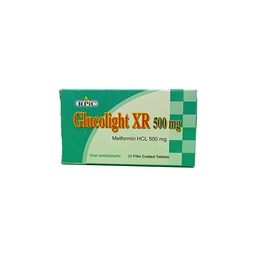[59764] GLUCOLIGHT XR 500MG 30TABLET