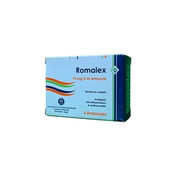 [94784] ROMALEX 75MG 6 AMPSULES