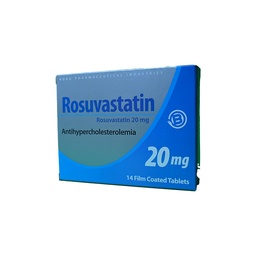 [59846] ROSUVASTATIN 20 MG 14 TABLET