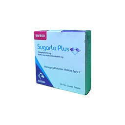 [93719] SUGARLO PLUS 50 MG / 850 MG 30TABLET