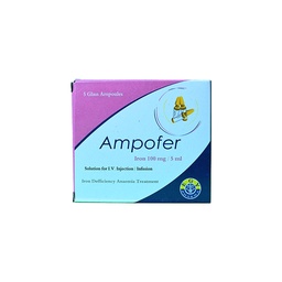 [50206] AMPOFER 100 MG 5 AMPULES