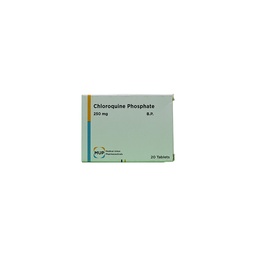 [19962] CHLOROQUINE PHOSPHATE 250 MG 20 TABLET