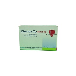 [50814] DISARTAN CO 160 MG 14 CAPSULES