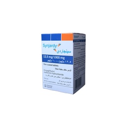 [95622] SYNJARDY 12.5MG /1000MG 60TABLET