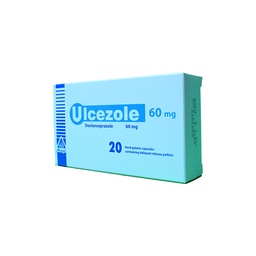 [95421] ULCEZOLE 60MG 20 CAPSULES