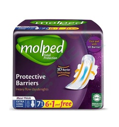 [100548] MOLPED TOTAL PROTECTION MAXI THICK LONG 7 PADS--