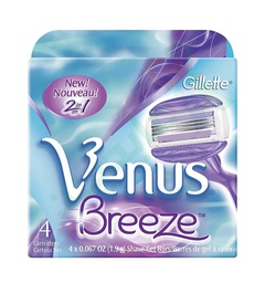 [51726] GILLETTE VENUS BREEZE BLADES 4 PCS--