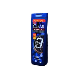 [101769] CLEAR MEN 3 IN 1 SHAMPOO 180 ML OFFER 7 LE