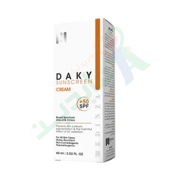 [101892] DAKY SUN SCREEN +50 SPF CREAM 60GM--