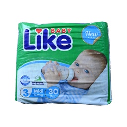 [105254] BABY LIKE MEDIUM (3) 30 PCS