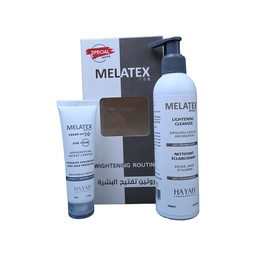 [105149] HAYAH MELATEX LIGHTEING CLEANSER+CREAM SPF50 OFFER