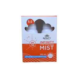 [104269] INFINITY CARE SUNSCREEN MIST SPF 50 120ML+1 FREE