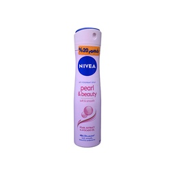 [102637] NIVEA PEARL & BEAUTY SPRAY 150 ML 20% OFF