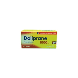 [98567] DOLIPRANE 1000 MG 15 TAB