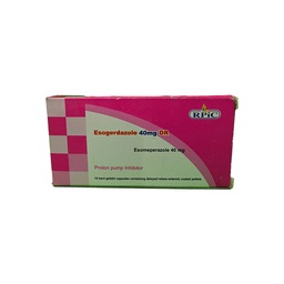 [73670] ESOGERDAZOLE 40 MG DR 14 CAP