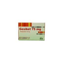 [56070] GESIKET 75 MG 20 CAP