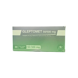 [106312] GLEPTOMET 50/500 MG 30 TAB