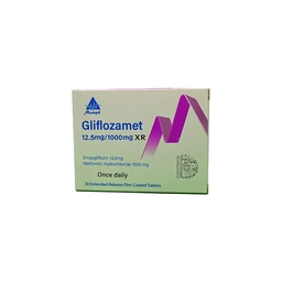 [102213] GLIFLOZAMET XR 12.5 MG/1000MG 30 TAB
