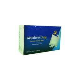 [103176] MELATONIN 3MG 20 CAP